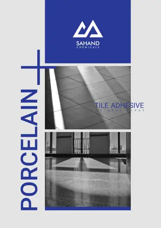 کاتالوگ چسب کاشی پرسلان سهند شیمی