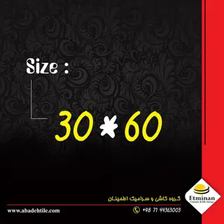 کاتالوگ صدیق سرام آباده 60*30 دکور