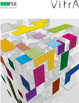 کاتالوگ محصولات برند ویترا فیکس -EN