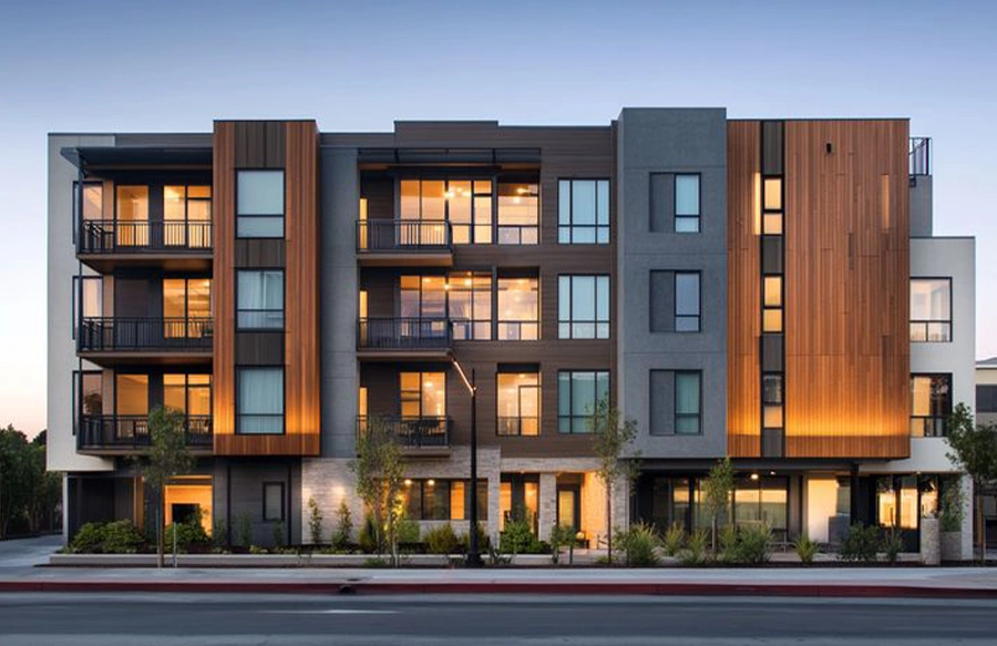 سرامیک پرسلان نمای ساختمان