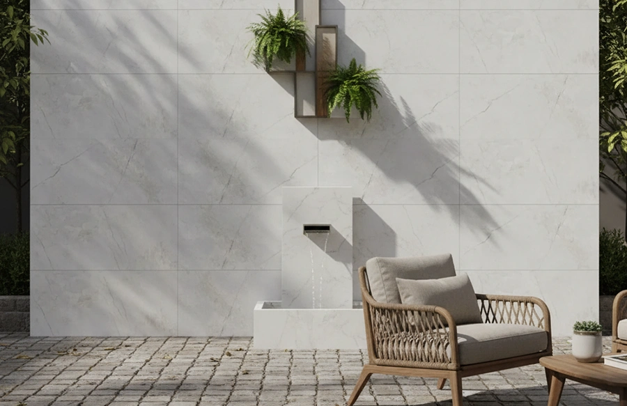 سرامیک دیوار حیاط