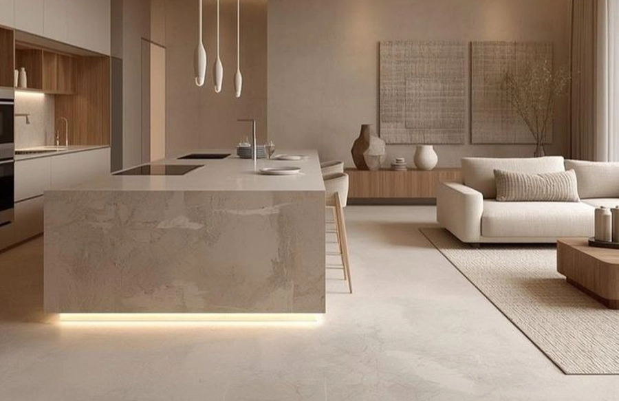 سرامیک بزرگ کف پذیرایی