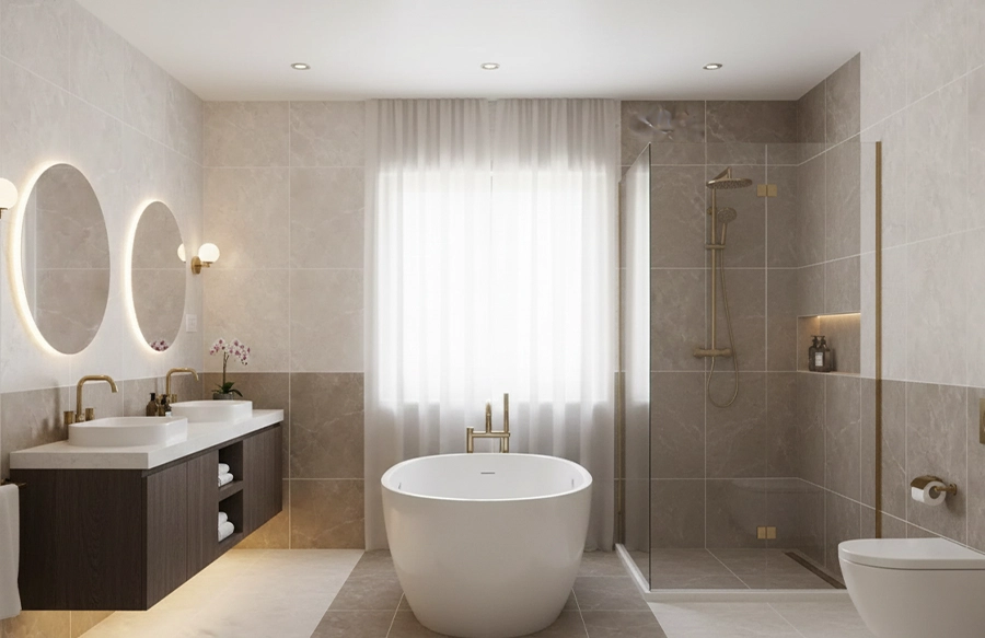 انواع سرامیک پرسلان طرح سنگ