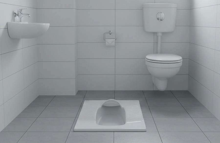 توالت ایرانی یا زمینی