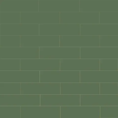 سرامیک ایفا سرام برند میلان طرح بریک مونوکالر سبز کد 86 کریستال پولیش سایز 30*8