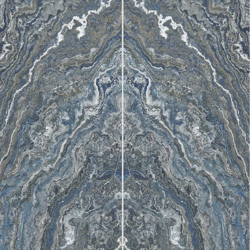 اسلب پرنیان طرح بوک مچ کرون آبی نانو پولیش سایز 270*120