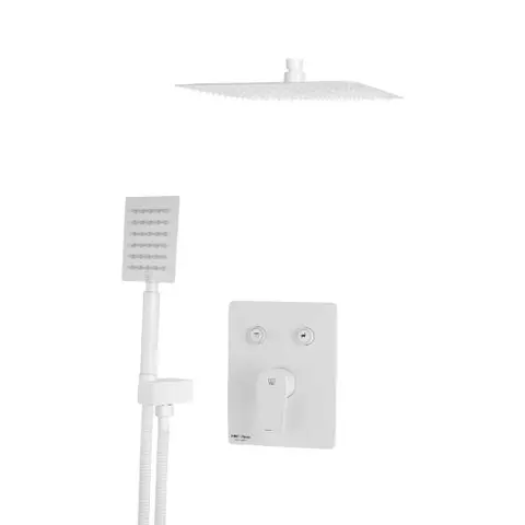 شیر حمام توکار KWC مدل ورونا تیپ 3 با آبریز مربع