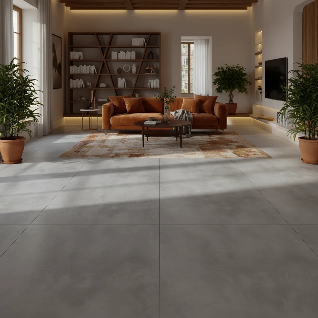 پرسلان صبا طرح جاکارتا طوسی تیره مات سایز 80*80