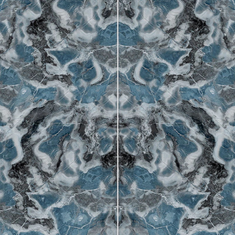 اسلب پرنیان طرح بوک مچ کینگ آبی نانو پولیش سایز 240*120