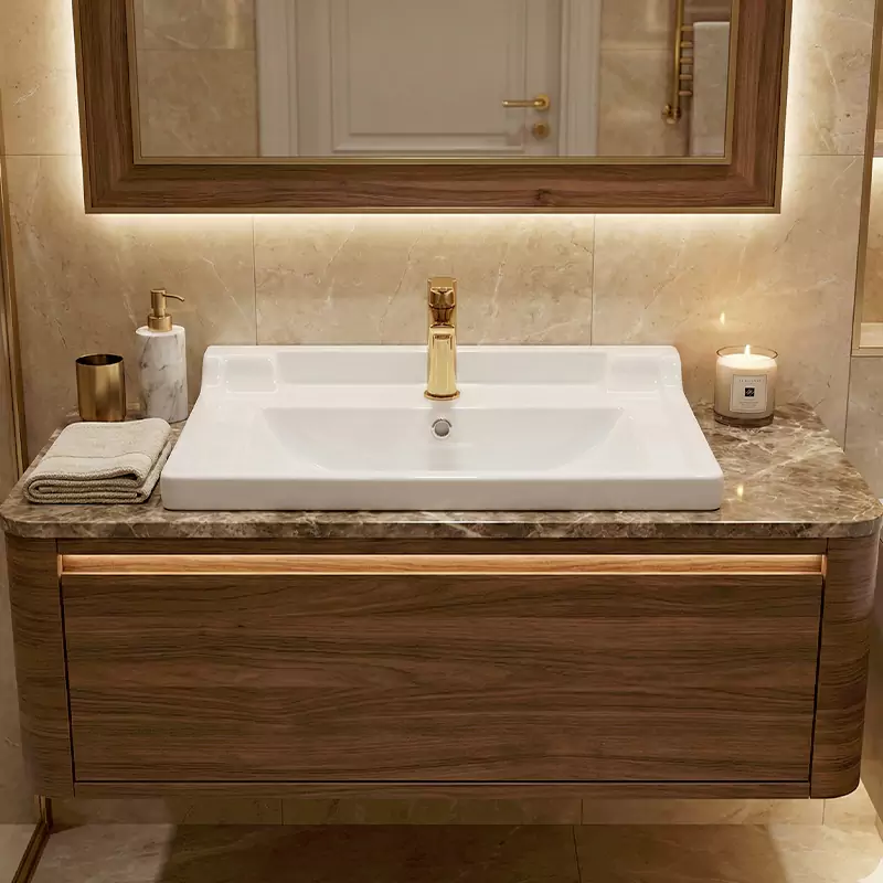 روشویی روکابینتی مروارید مدل تانیا 80