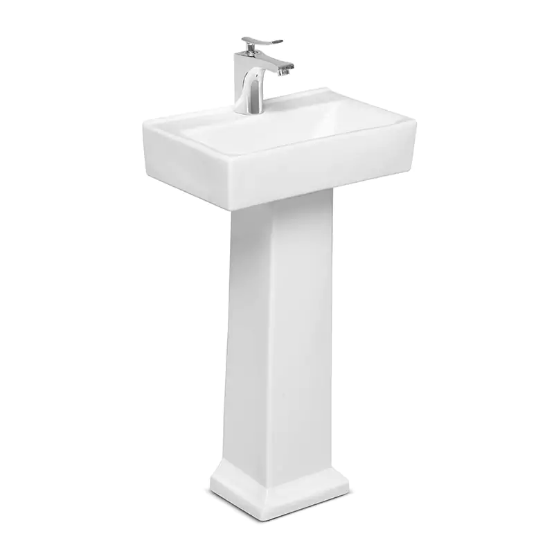 روشویی پایه دار پارس سرام مدل گلنار 45