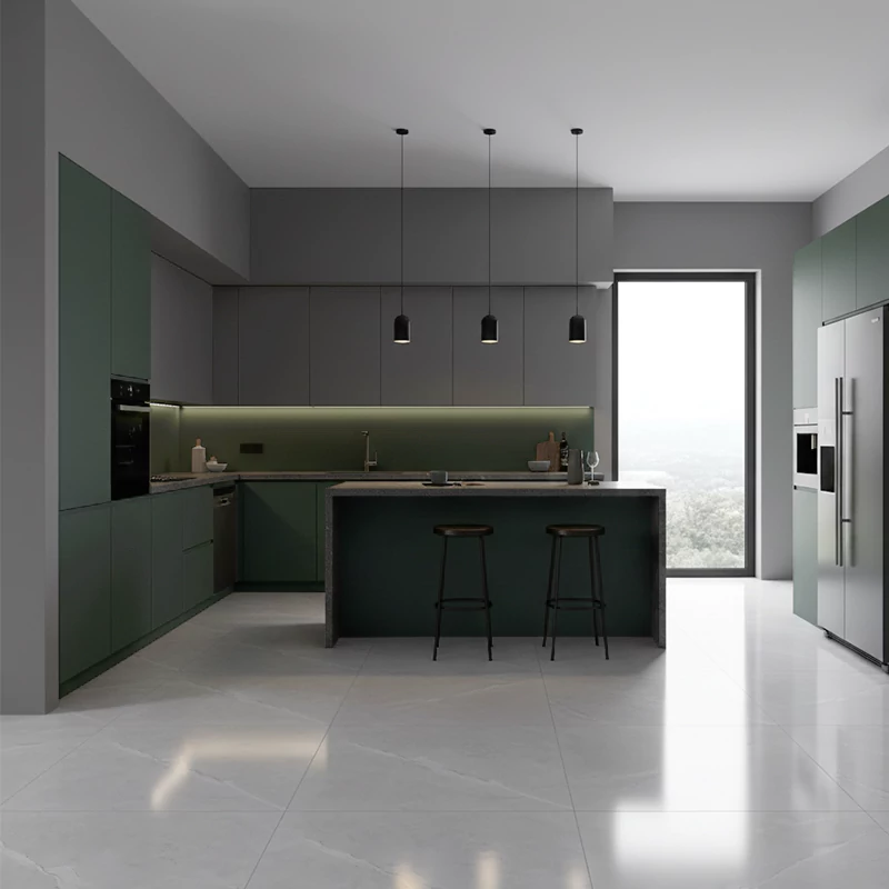 سرامیک ایفا سرام برند میلان طرح الکترا طوسی روشن پولیش سایز 100*100