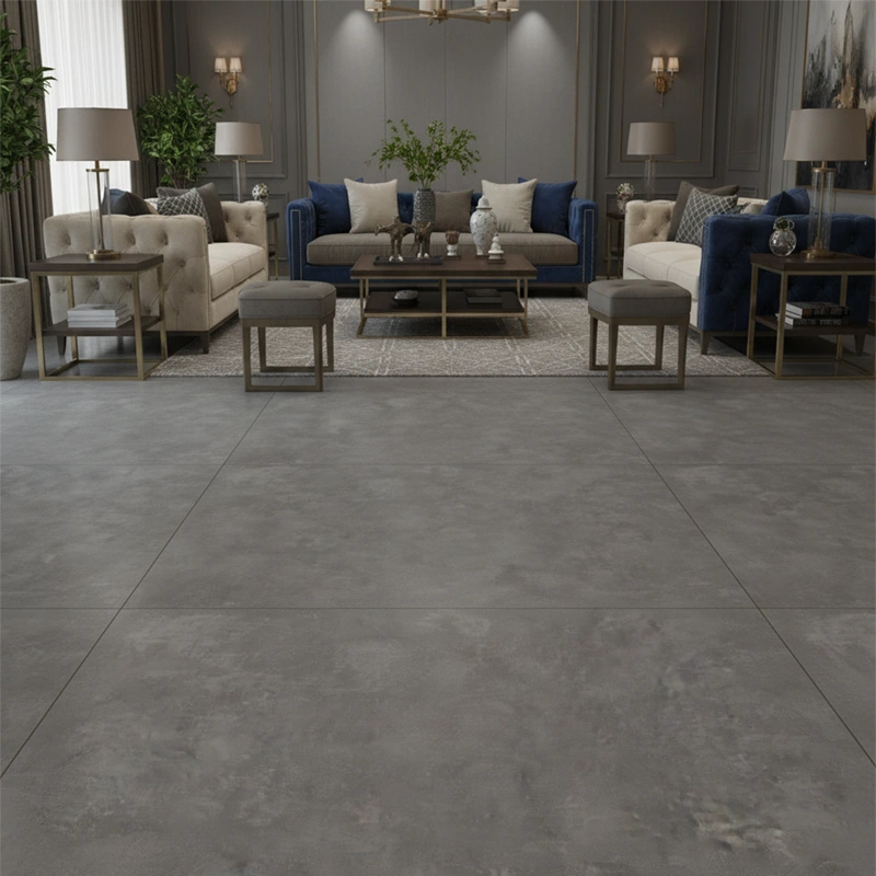 سرامیک سرام نگار طرح مدیسون طوسی تیره مات سایز 100*100