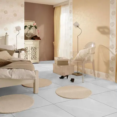 سرامیک ایفا سرام برند میلان طرح الکترا نقره ای پولیش سایز 80*80