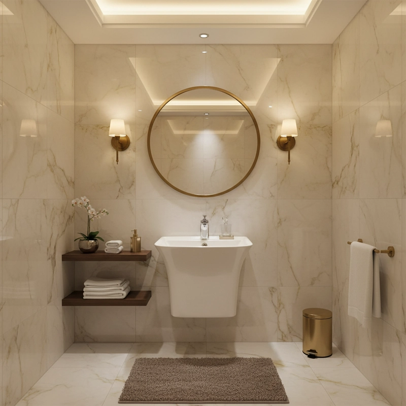 روشویی نیم پایه پارس سرام مدل تونی