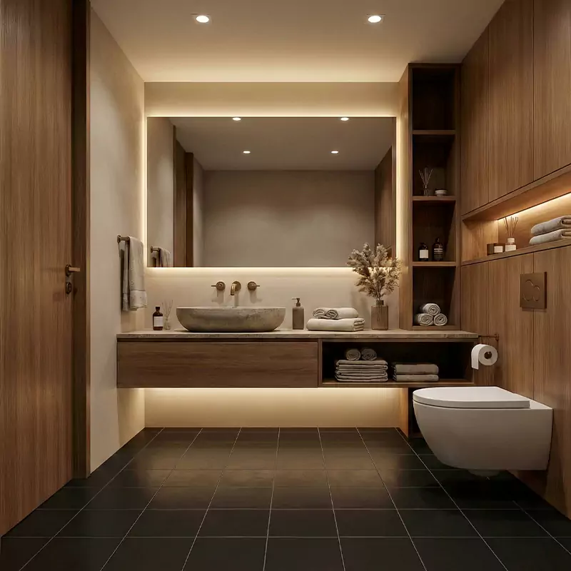 پرسلان صبا طرح کالم مشکی مات سایز 30*30