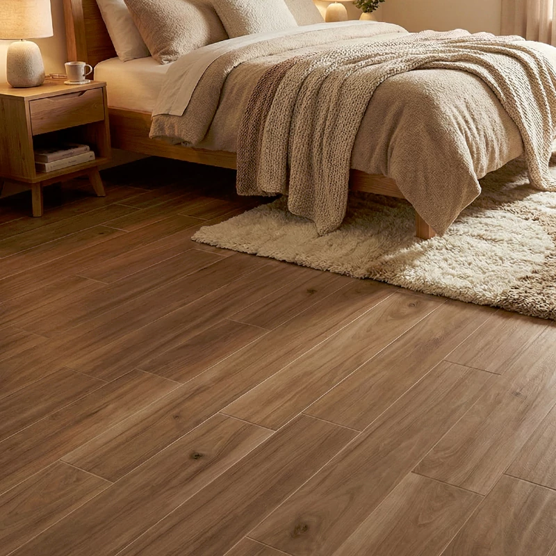 سرامیک ایفا سرام برند میلان طرح رومنت بلوطی تیره مات سایز 120*20