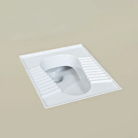 توالت زمینی کرد مدل تولیپ تخت