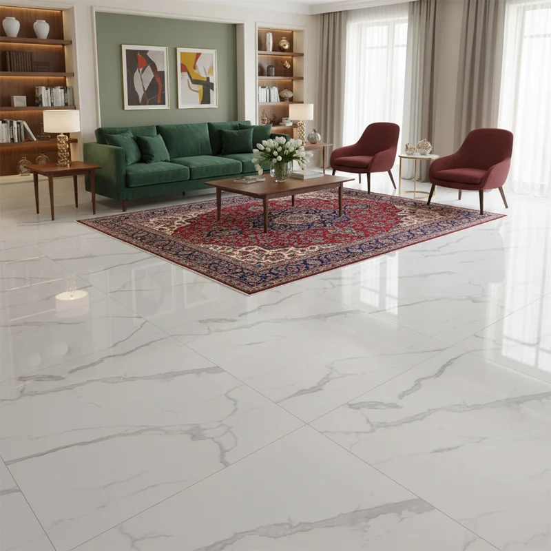 پرسلان تبریز برند کرگرس طرح آربن سفید مات سایز 120*120