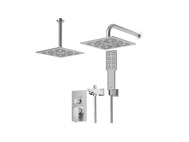 شیر حمام توکار شودر مدل رومر پلاس تیپ 4 BRASS شیر حمام توکار شودر مدل رومر پلاس تیپ 4 BRASS