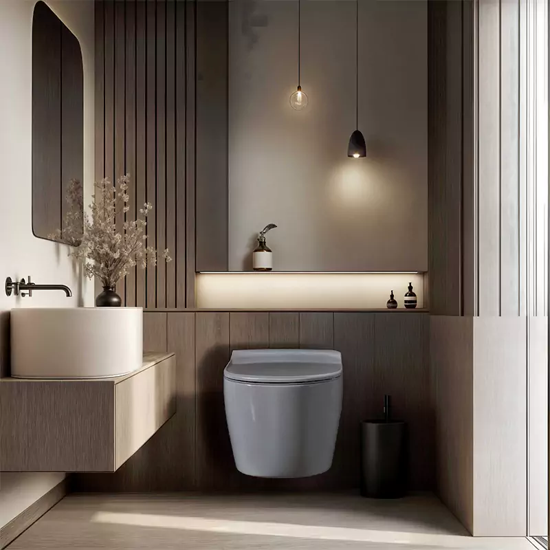 توالت فرنگی وال هنگ پارس سرام مدل ستیا