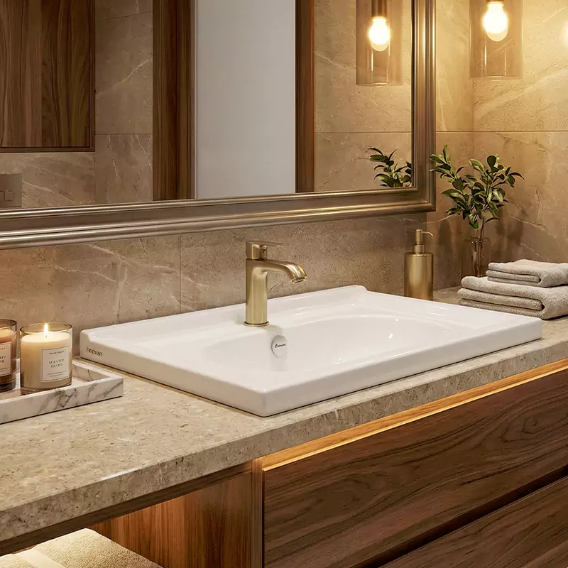 روشویی روکابینتی مروارید مدل ورونا 60