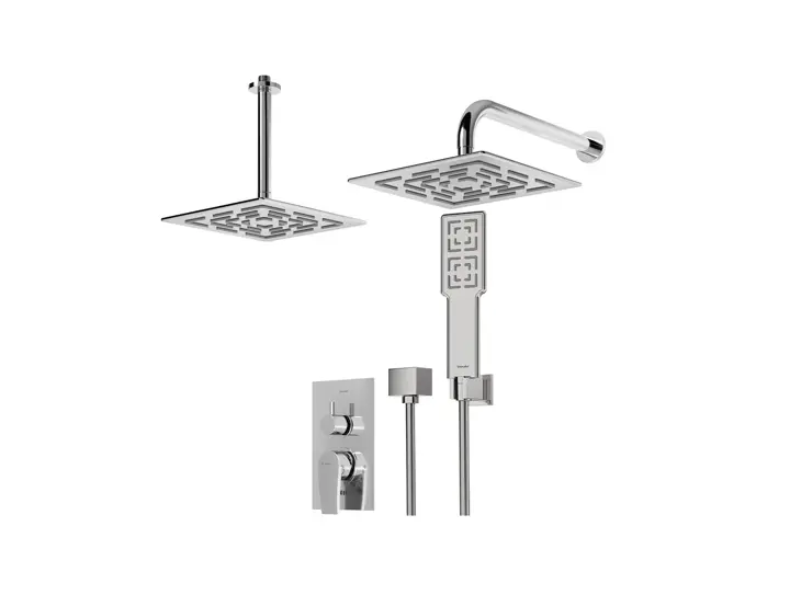 شیر حمام توکار شودر مدل رومر پلاس تیپ 3 BRASS شیر حمام توکار شودر مدل رومر پلاس تیپ 3 BRASS