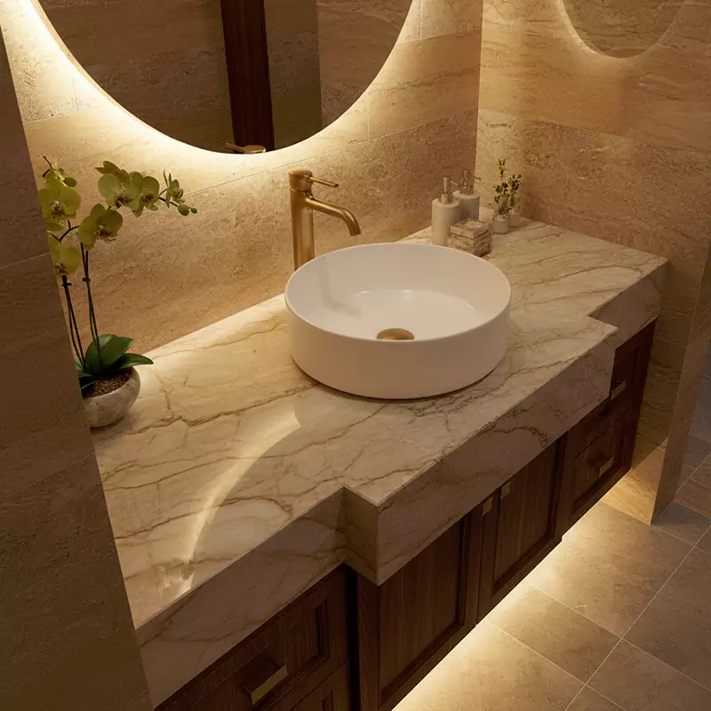 روشویی روسنگی مروارید مدل دلتا 36