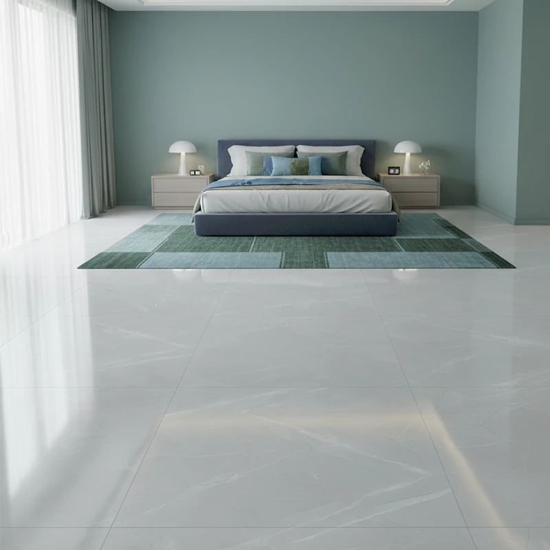 سرامیک ایفا سرام برند میلان طرح الکترا طوسی روشن پولیش سایز 100*100