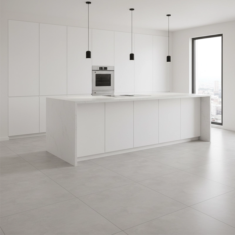 سرامیک سرام نگار طرح ریور طوسی روشن مات سایز 60*60