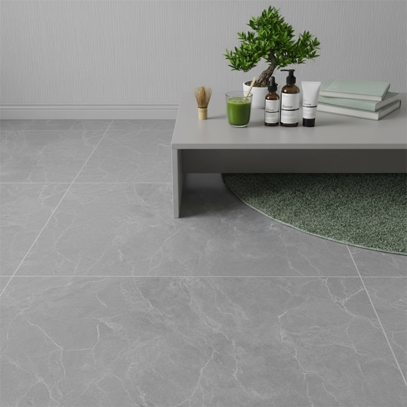 سرامیک سرام نگار طرح کارولینا طوسی تیره مات سایز 100*100