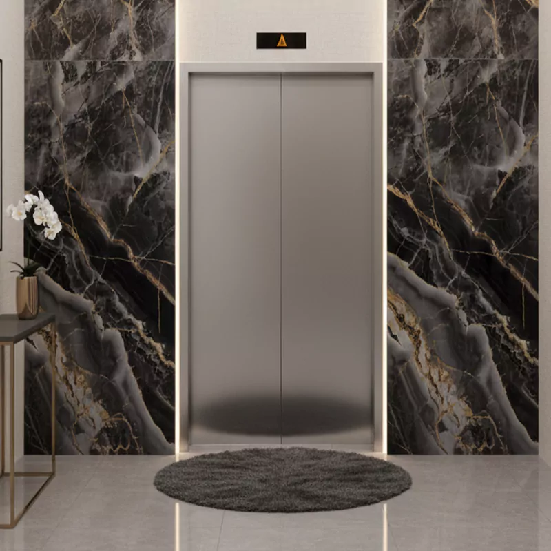 سرامیک ایفا سرام برند میلان طرح فور مچ باراکا مشکی نانو پولیش سایز 120*60