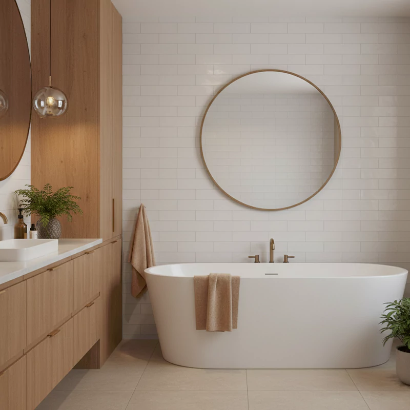 سرامیک ایفا سرام برند میلان طرح بریک مونوکالر طوسی روشن کد 73 کریستال پولیش سایز 30*8