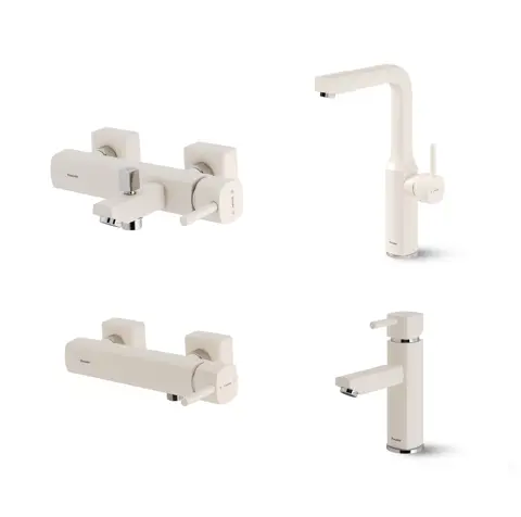 ست شیرآلات شودر مدل یونیک