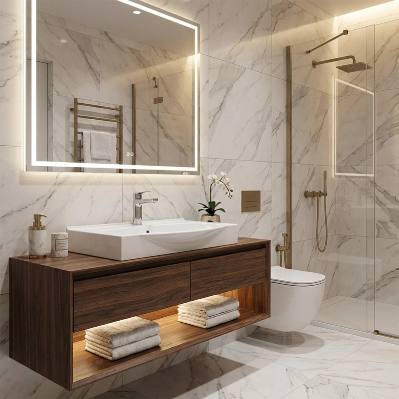 روشویی روکابینتی کرد مدل آزالیا 60