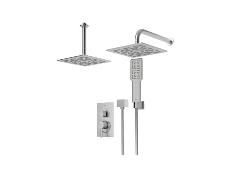 شیر حمام توکار شودر مدل رومر تیپ 3 BRASS