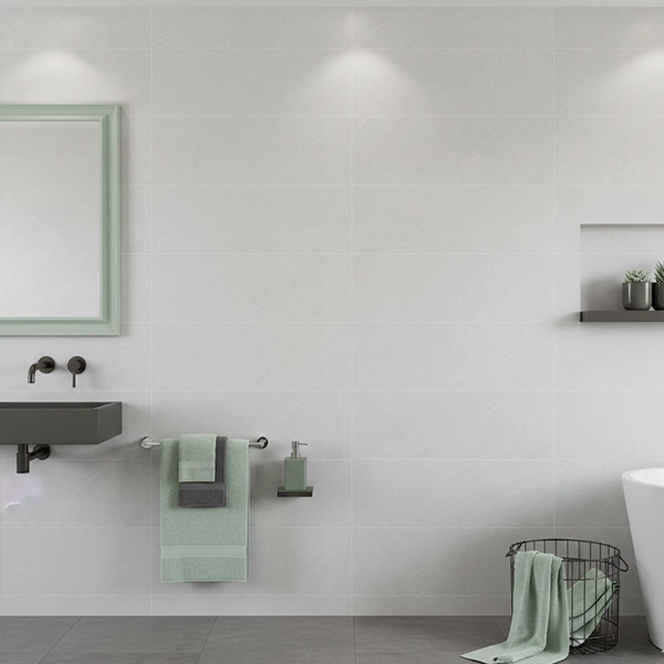 سرامیک سرام نگار طرح بلونیا طوسی روشن مات سایز 90*30