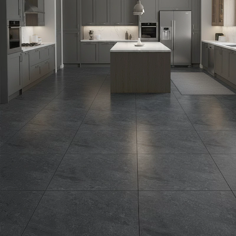 پرسلان ایفا سرام برند میلان طرح آلپ 03 طوسی شوگر افکت سایز 60*60