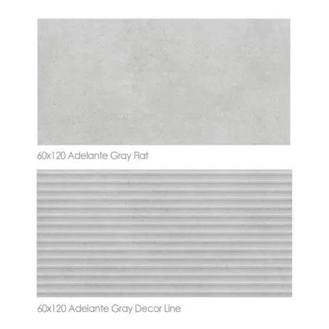 سرامیک سرام نگار طرح آدلانته طوسی مات سایز 120*60