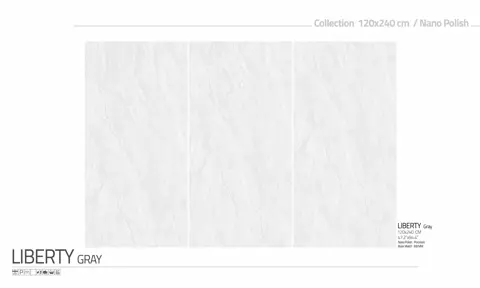 اسلب پرنیان طرح لیبرتی طوسی نانو پولیش سایز 240*120