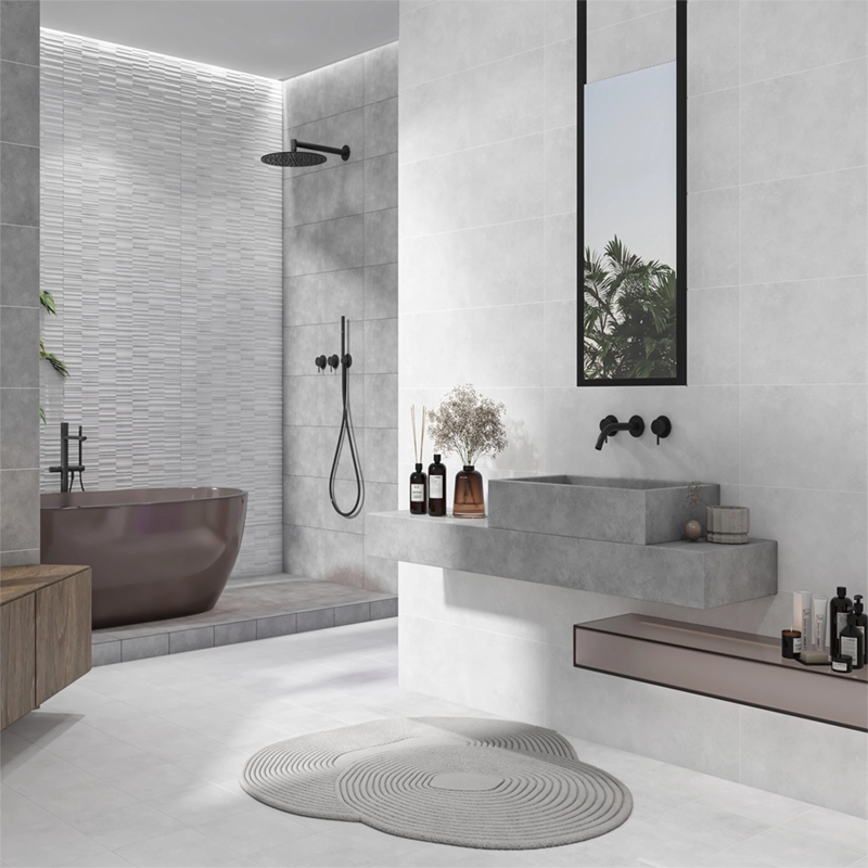 سرامیک سرام نگار طرح سپنتا طوسی مات سایز 120*60