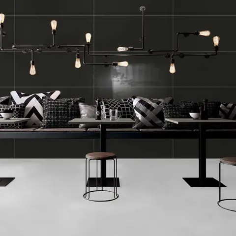 سرامیک ایفا سرام برند میلان طرح مونوکالر طوسی تیره کد 89 کریستال پولیش سایز 120*60