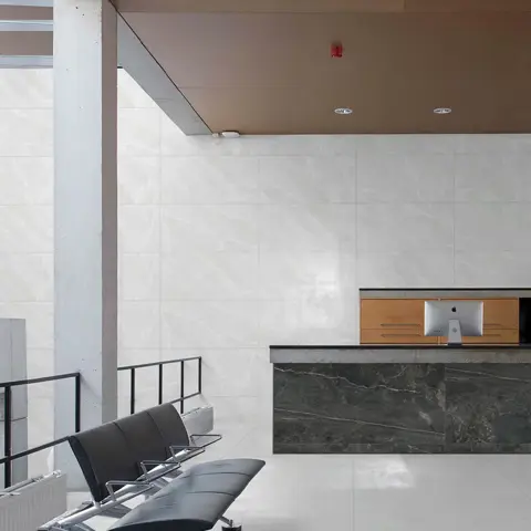 سرامیک ایفا سرام برند میلان طرح سانرایس سفید پولیش سایز 120*60