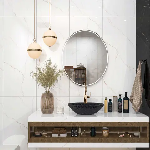 سرامیک ایفا سرام برند میلان طرح کارلوتا طلایی پولیش سایز 120*60