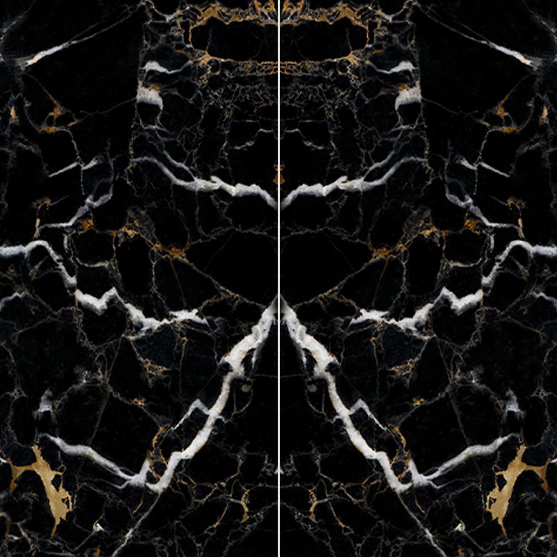 اسلب پرنیان طرح بوک مچ ایسلند مشکی نانو پولیش سایز 240*120