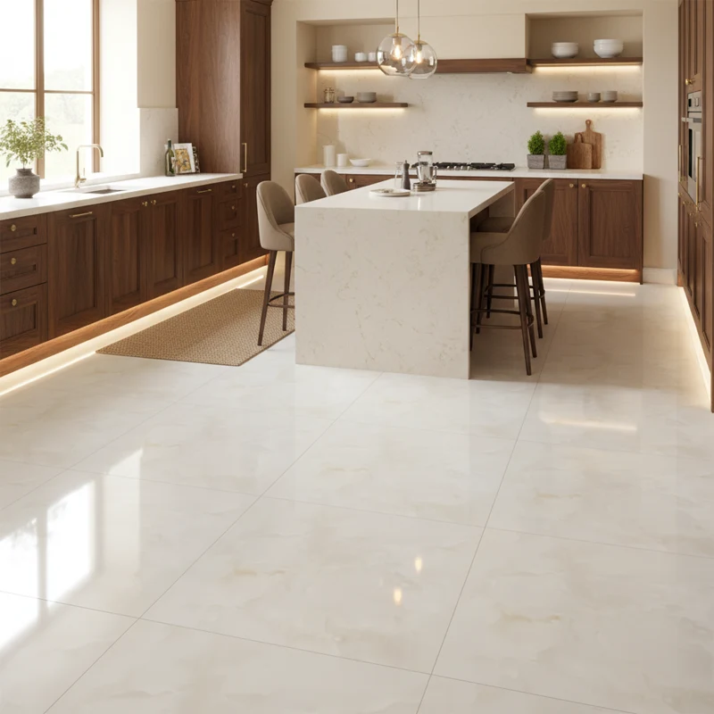 پرسلان تبریز برند کرگرس طرح داوین بژ تیره پولیش سایز 120*120