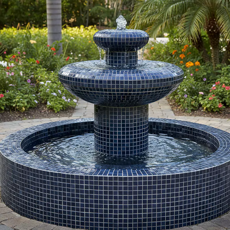 کاشی استخری ایلدیز برند میراک طرح لوستر صدفی کد 5032 سایز 2/5*2/5