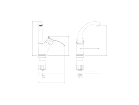 شیر روشویی زدرا شودر مدل اپال