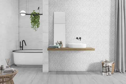 سرامیک سرام نگار طرح کلای طوسی مات سایز 90*30