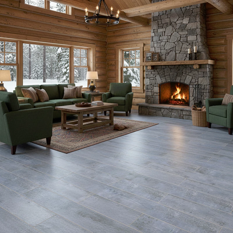 سرامیک ایفا سرام برند میلان طرح تیلبری طوسی مات سایز 120*20